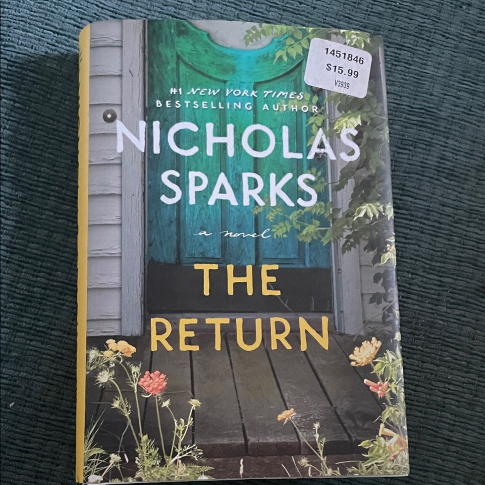 'The Return' Hardcover Book - Green and Yellow